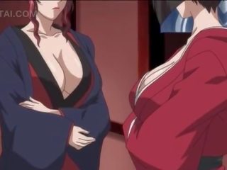 Tremendous hentai cutie sự nịnh hót và nhảy to thành viên