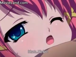 Malonus raudonplaukiai anime grožis gauna pounded part3
