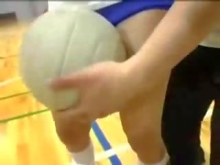 Japanska volleyball träning filma